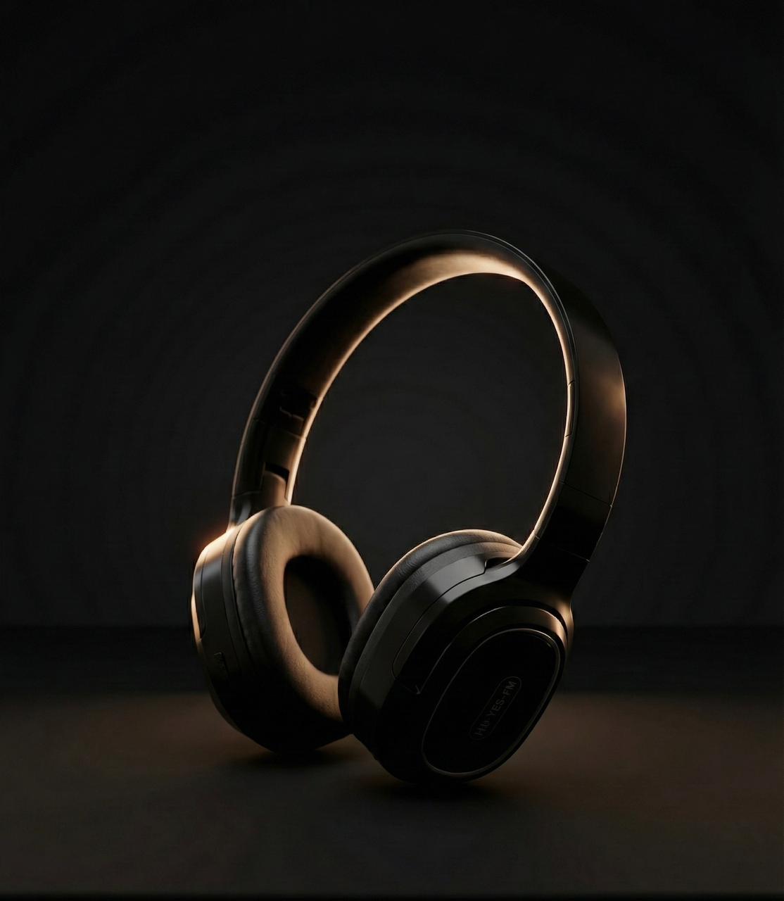 YES-FM HH‑58 Wireless Over‑Ear Headphones